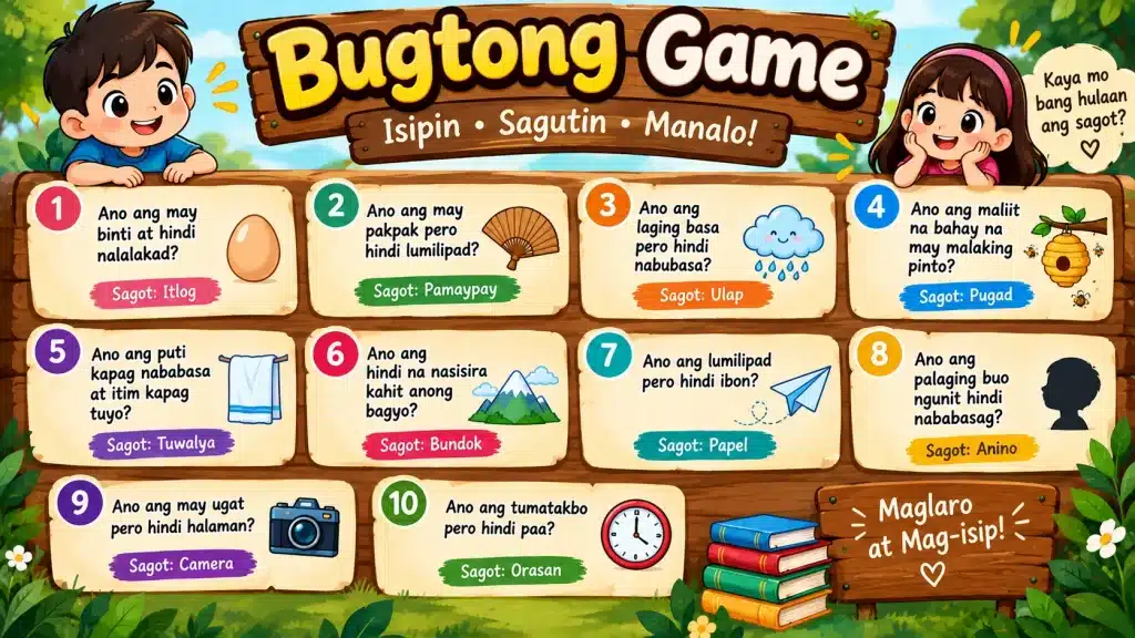 Bugtong Game Masayang Filipino Riddles at Palaisipan