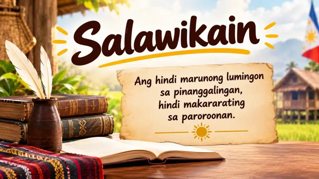 Examples of Salawikain Mga Salawikain at Kahulugan Nito