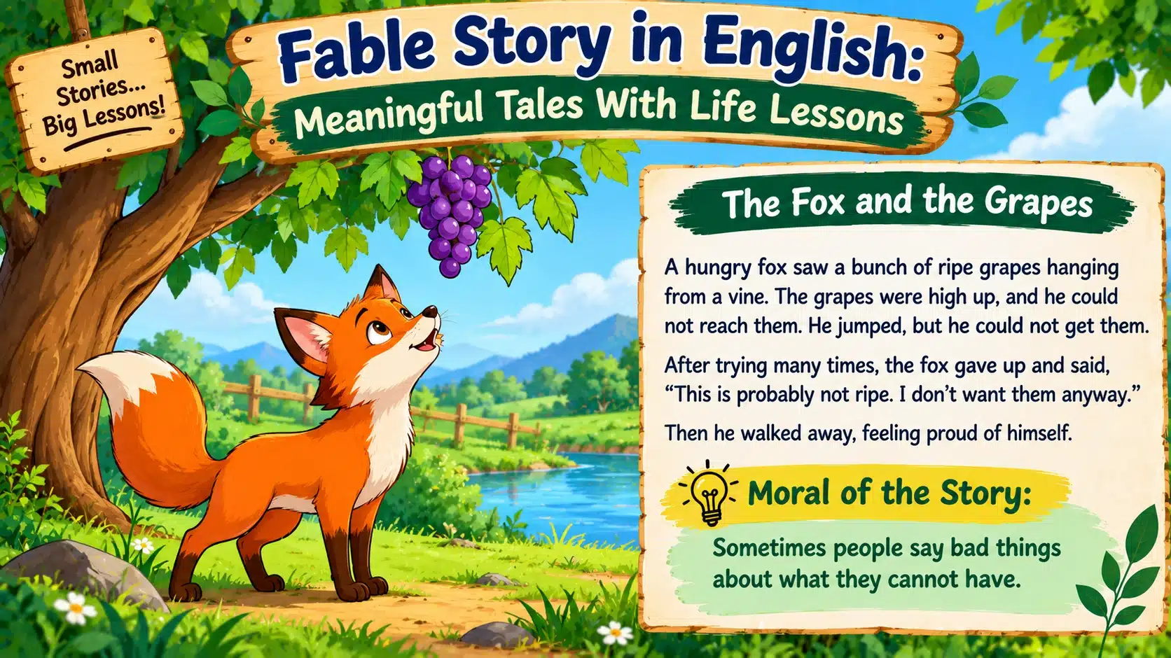Fable Story in English: Meaningful Tales With Life Lessons