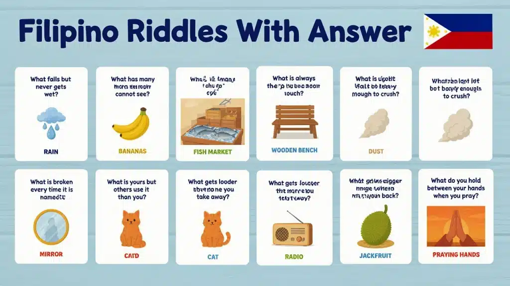 Filipino Riddles With Answer
