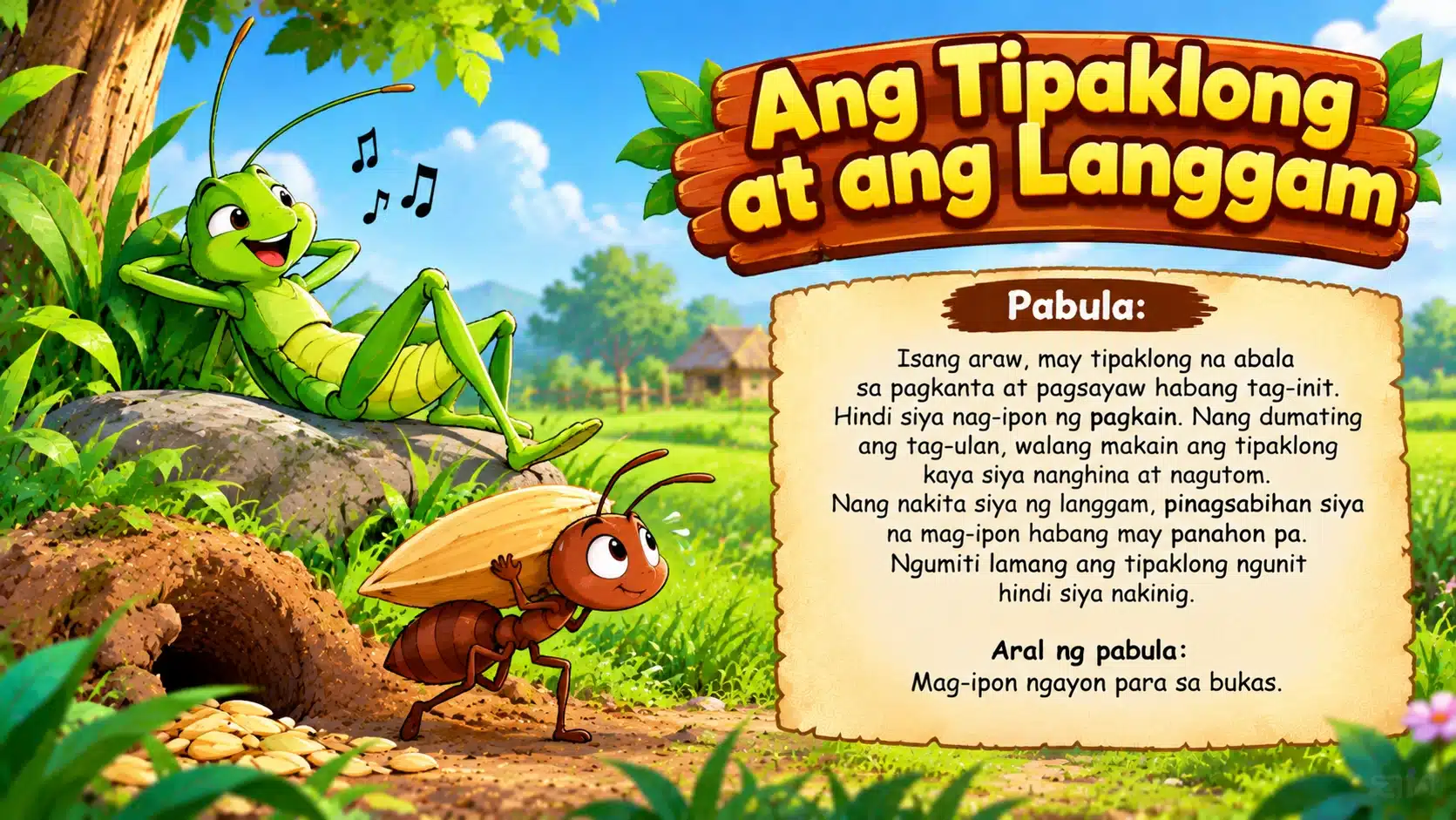 Pabula Kwento Short Mga Maikling Kuwentong May Aral